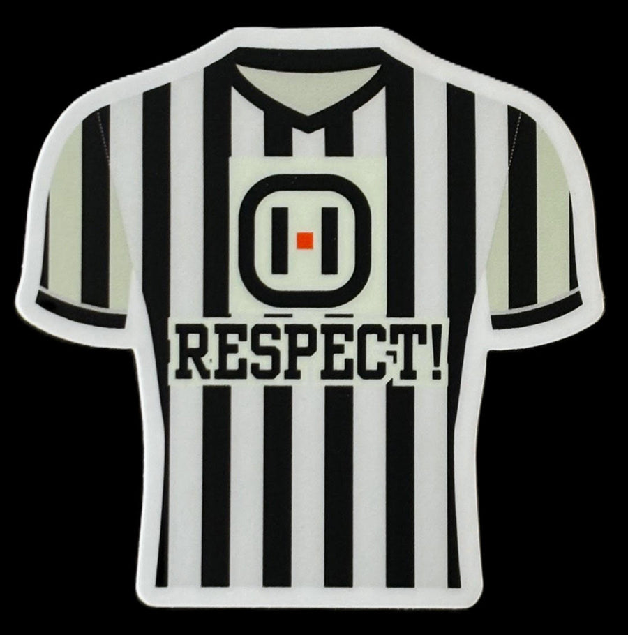 Officially Human Referee Jersey Stickers-30 Pack